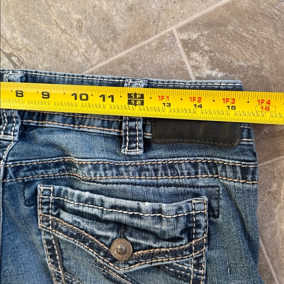 Silver SUKI slim boot cut W30/L31 Classic Blue Denim Jeans - Picture 9 of 11